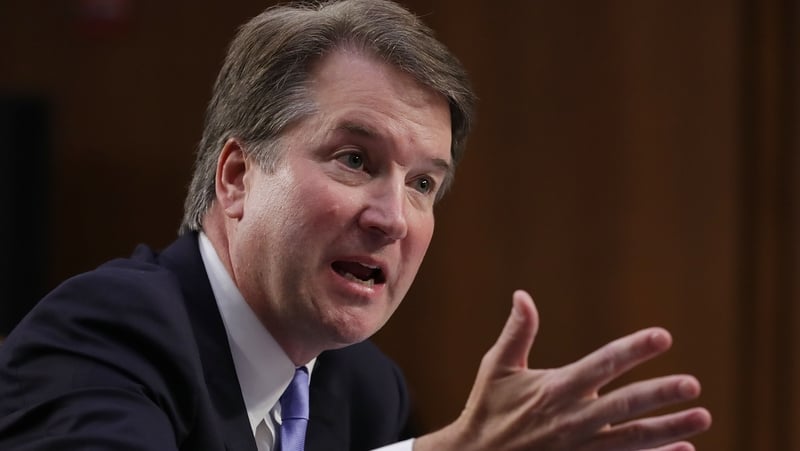 The Senate voted by 51 to 49 votes to approve Brett Kavanaugh