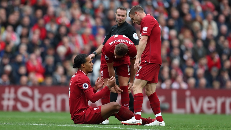 According to his international manager, Van Dijk had suffered two broken ribs