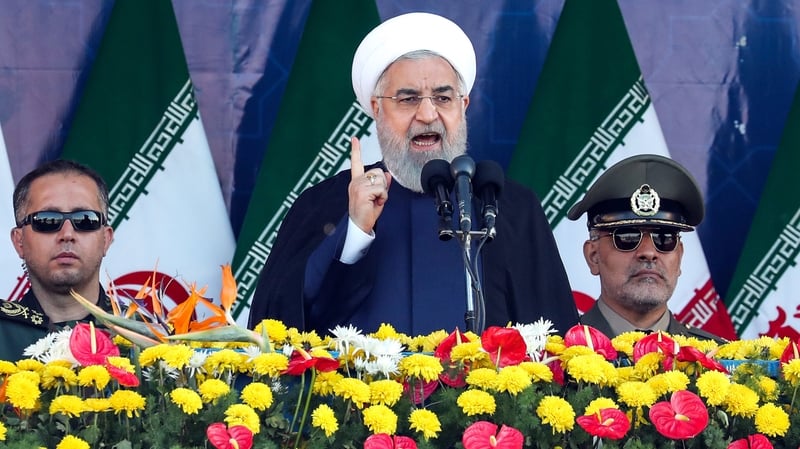 Hassan Rouhani said the US is provoking 'small puppet countries' and giving them 'the necessary capabilities'
