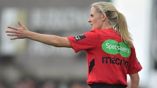 Joy Neville took charge of Dragons' win against Zebre
