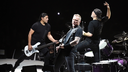 Metallica will headline Slane on Saturday 8 June