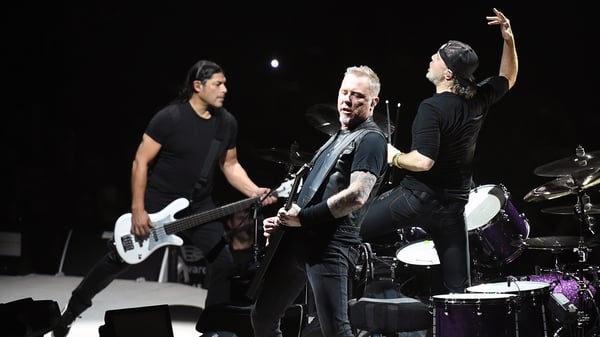 Metallica will headline Slane on Saturday 8 June
