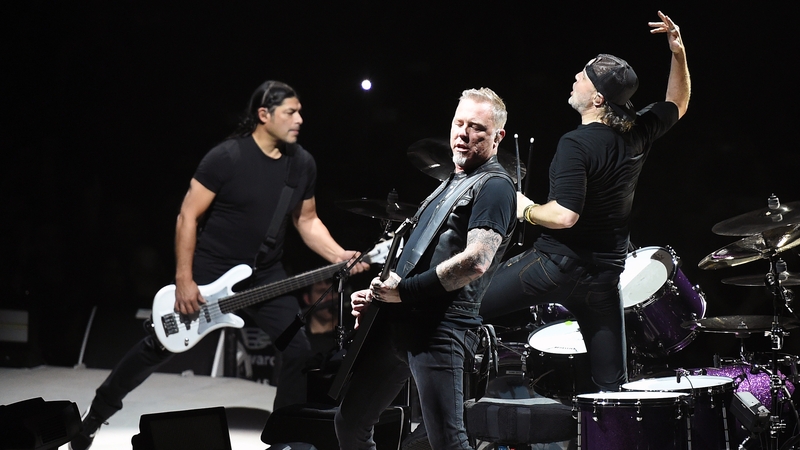 Metallica will headline Slane on Saturday 8 June