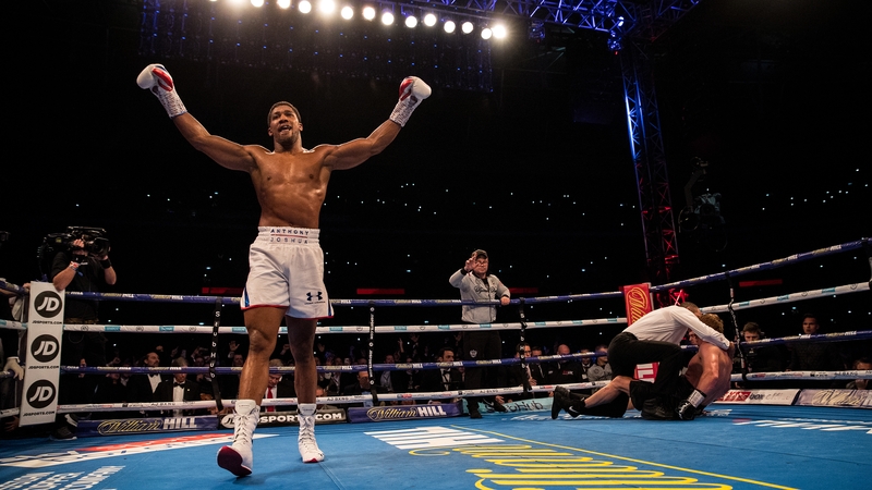 Anthony Joshua's April bout looks set to fall by the wayside