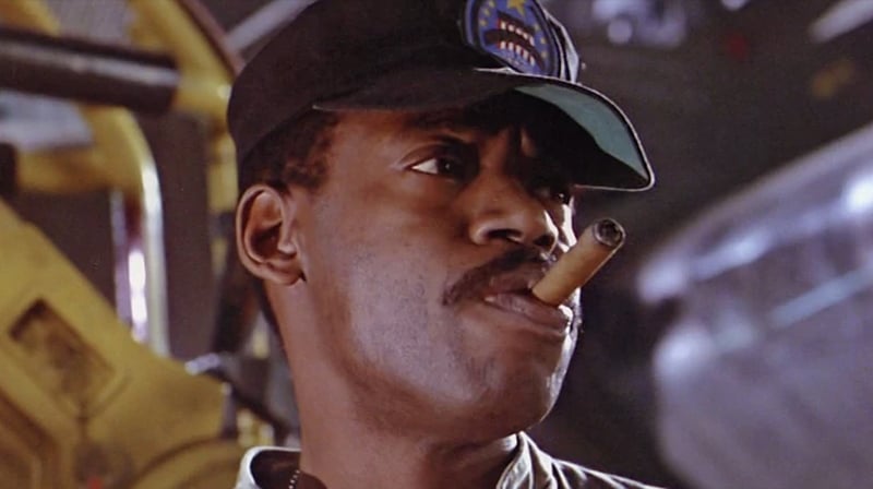 Al Matthews as Gunnery Sergeant Apone in Aliens Screengrab copyright: 20th Century Fox