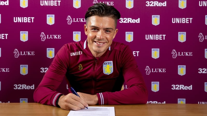 Jack Grealish puts pen to paper on a new deal