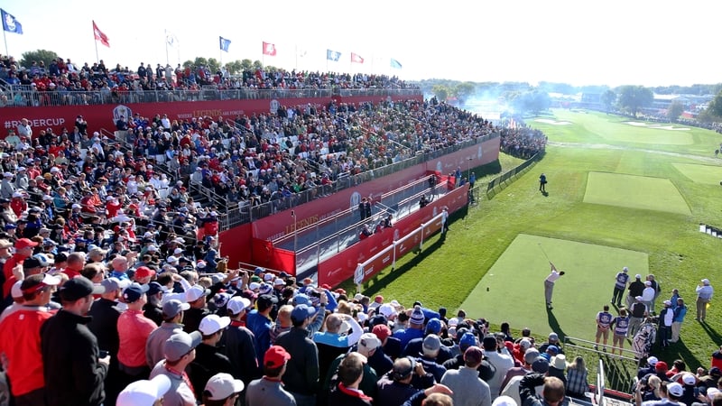 US Ryder Cup captain Jim Furyk conceded a number of fans were "unruly" at Hazeltine two years ago