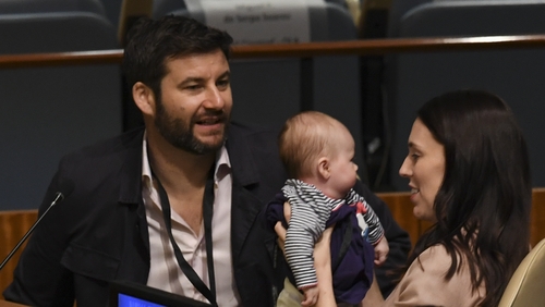 Jacinda Ardern spoke at the launch of the annual Climate Week event