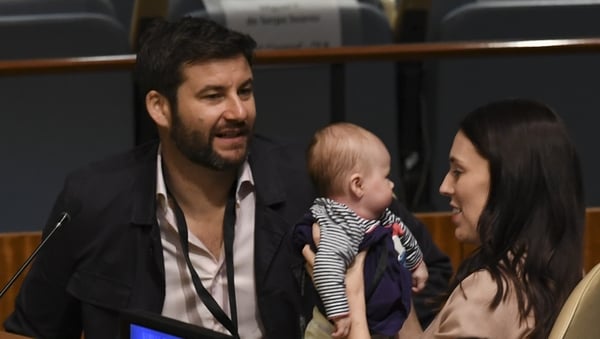 Jacinda Ardern spoke at the launch of the annual Climate Week event