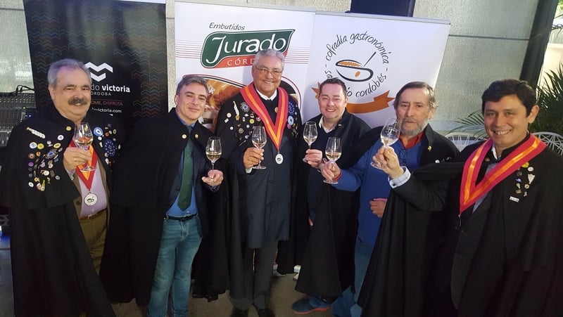 Neven is inducted into the Brotherhood of Salmorejo in Cordoba.