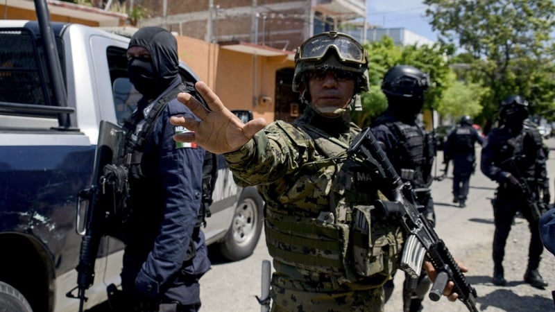 The police force in Acapulco is suspected of being infiltrated by drug cartels