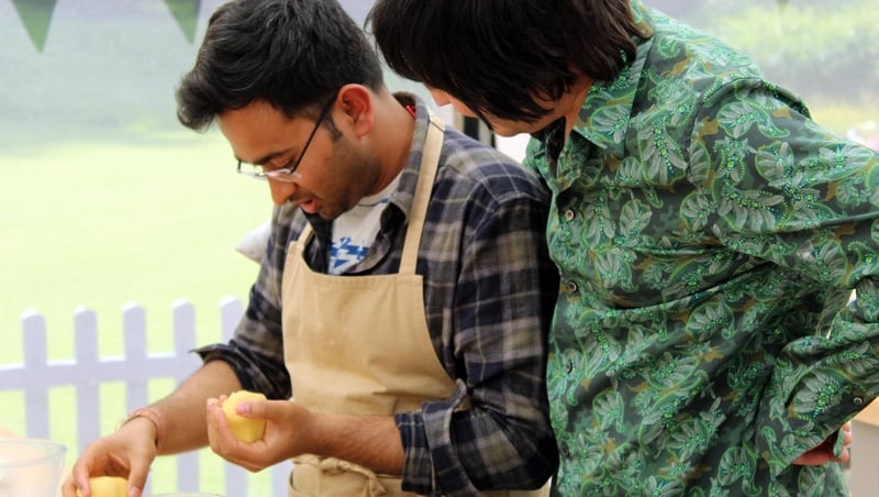 Things got spicy in the tent for Spice Week.