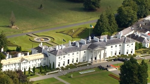 Seán Gallagher said that if he is elected he would seek to stay at Irish embassies during foreign visits