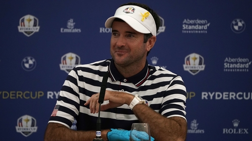 Bubba Watson is feeling slightly under the weather