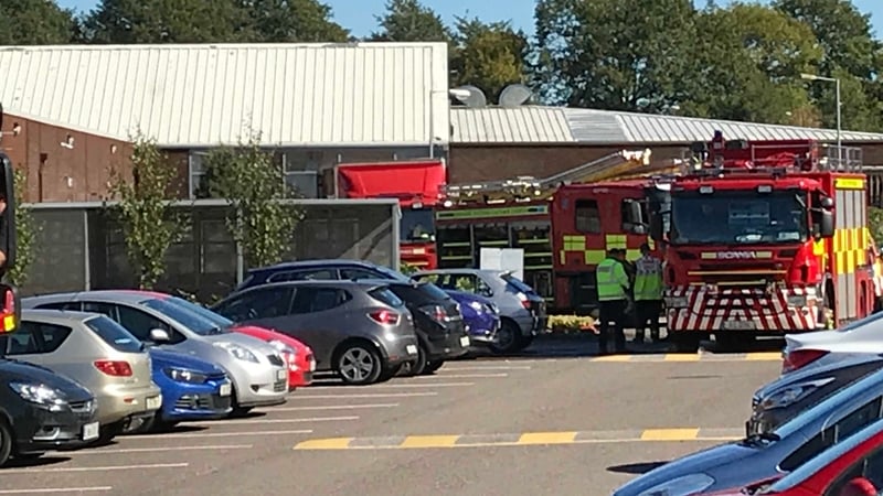 Cork fire crews and other emergency services attended the scene