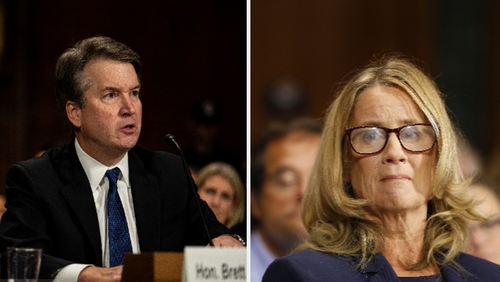 The Senate Judiciary Committee is hearing from both Christine Blasey Ford and Brett Kavanaugh