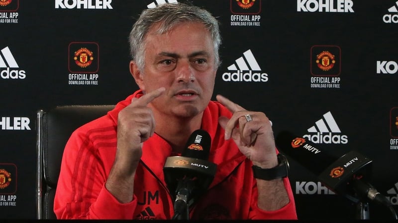Jose Mourinho: "Disruptive? I think for you it was amazing because you made a story, you made an incredible story out of 15 minutes of an open training session."