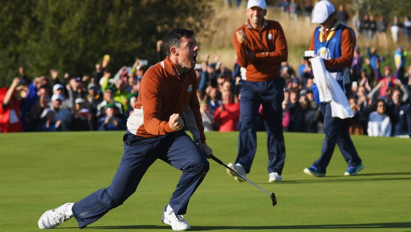 Rory McIlroy will make his eighth straight Ryder Cup appearance