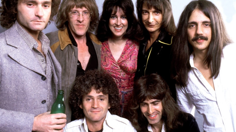 Jefferson Starship in 1978, with left to right (back) Marty Balin; Paul Kantner; Grace Slick; John Barbata; Craig Chaquico (front) David Freiberg;Pete Sears.