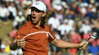 Tommy Fleetwood has been superb all day
