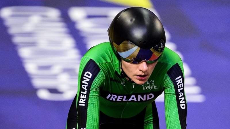 Alice Sharpe showed promising signs on her debut