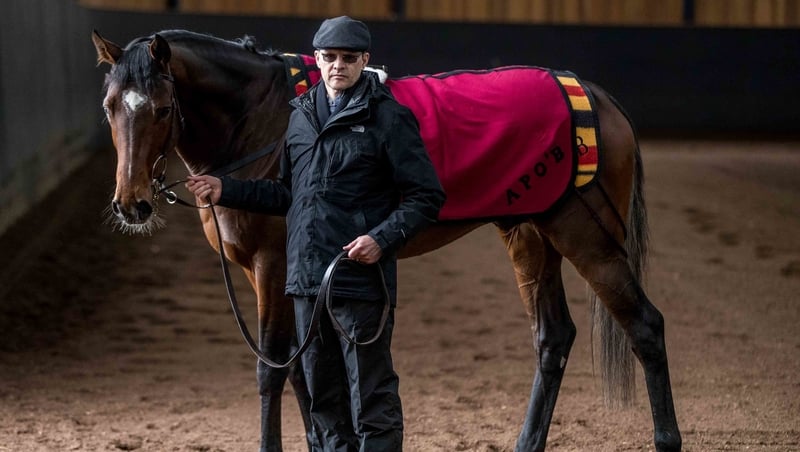 Aidan O'Brien with Kew Gardens