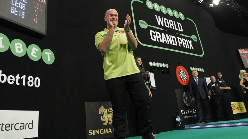 Michael van Gerwen is a three-time Grand Prix champion