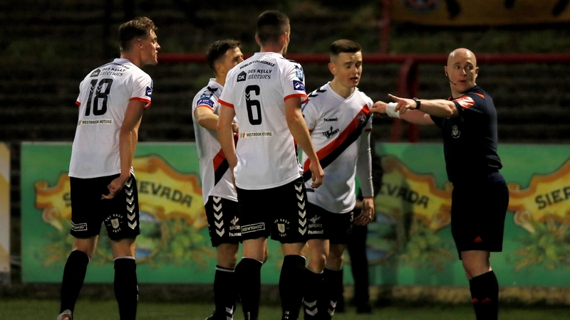Bohemians players were furious with the decision