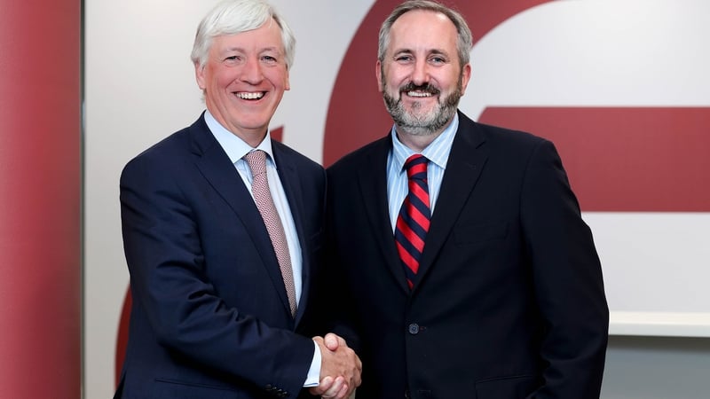 Paul Wyse, Smith & Williamson's Dublin Professional Services Managing Director, and Damian Kealy, Managing partner at LHM Casey McGrath