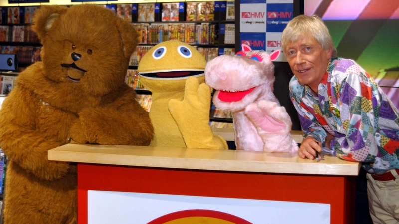 Rainbow presenter Geoffrey Hayes has died aged 76