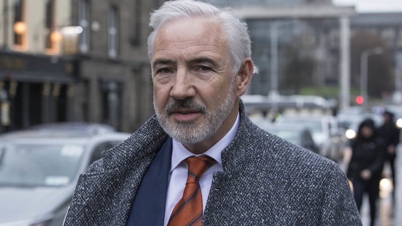 Sean Dunne was not present in court today (file pic)