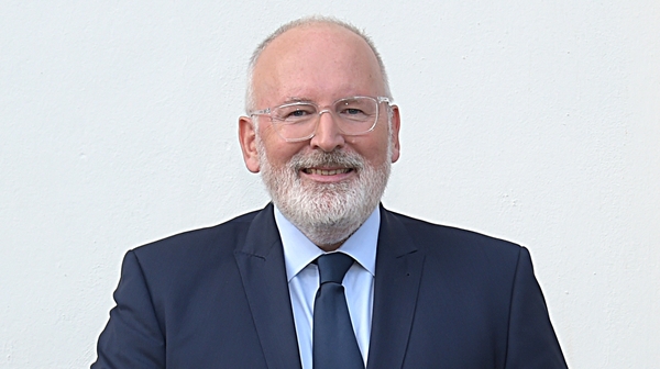 Frans Timmermans said the EU is integral to the success of the Good Friday Agreement