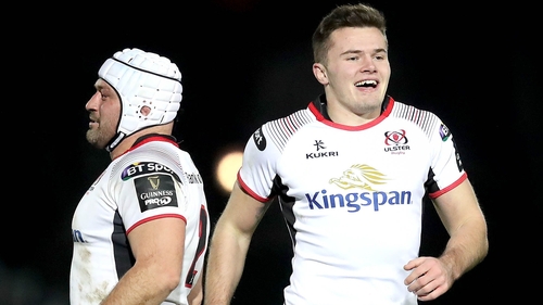 Rory Best (L) and Jacob Stockdlae are available for Ulster