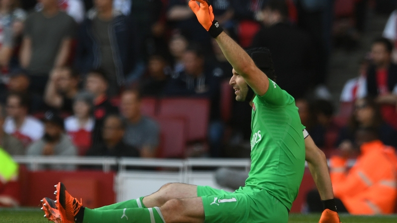 Cech will also definitely miss Sunday's Premier League match at Fulham