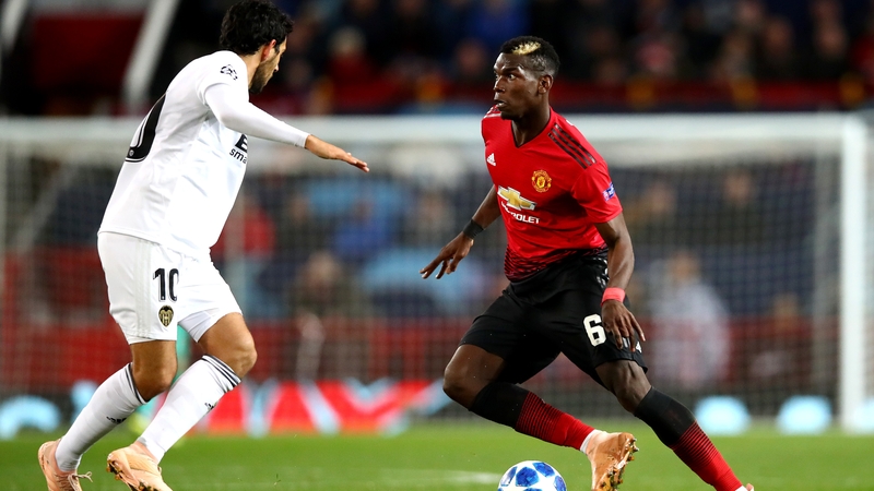 Pogba was among those to go through the mixed zone following the draw with Valencia as required by UEFA regulations, only to tell reporters "I've been told I'm not allowed (to talk)."