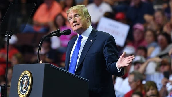Donald Trump ran through a list of what he described as holes in Christine Blasey Ford's appearance before the US Senate Judiciary Committee