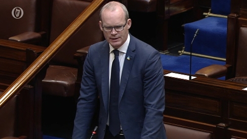 Simon Coveney said the Government is planning for all scenarios