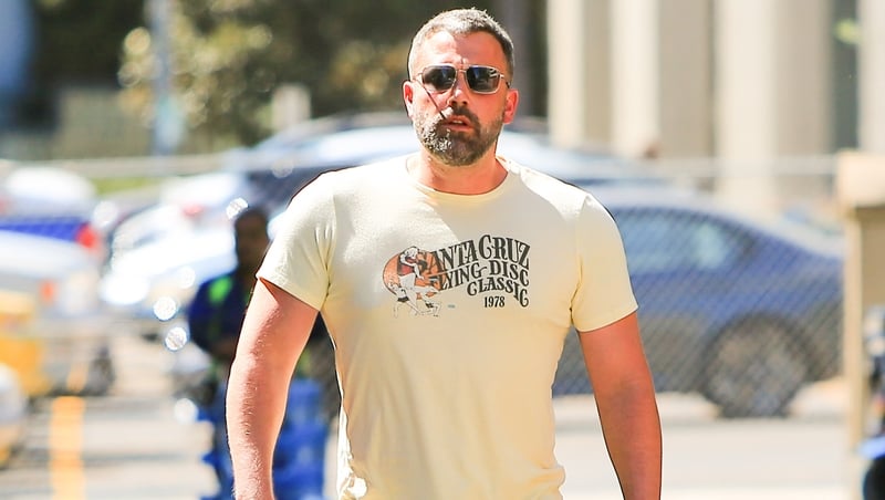 Ben Affleck pictured in Los Angeles on October 1