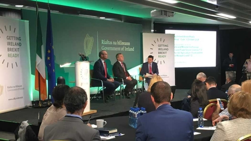 The conference heard that 38,000 Irish companies do business with the UK every week