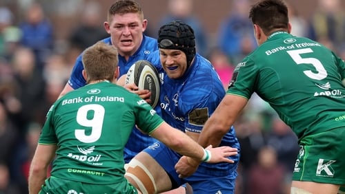 Sean O'Brien in action against Connacht