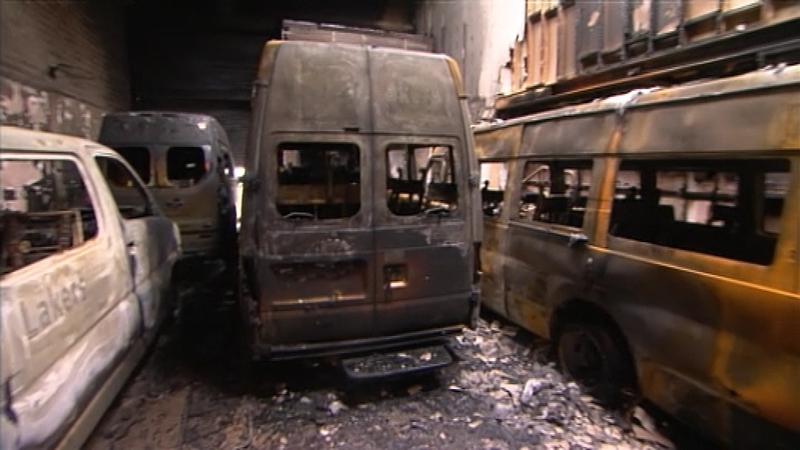 The premises cannot be used for members' daily activities because of smoke and water damage