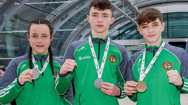 Dearbhla Rooney (Boxing): The Leitrim native (left) will fight at bantamweight at the Youth Games. Rooney took silver at the 2018 youth Europeans
