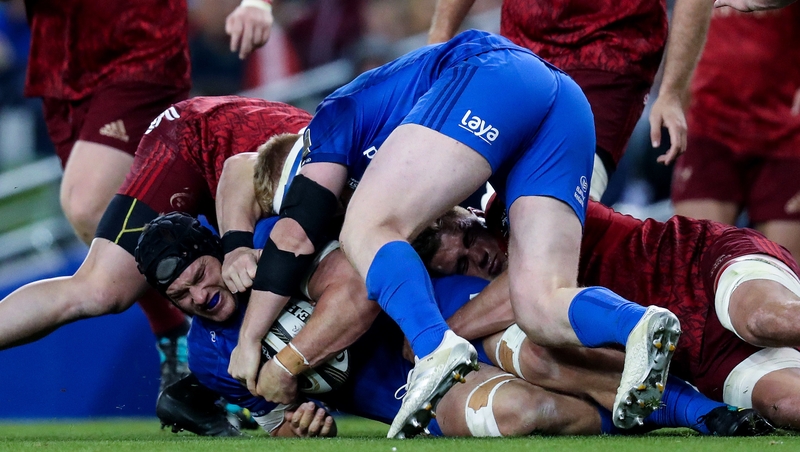 Sean O'Brien was in from the start at the Aviva