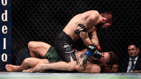 Khabib Nurmagomedov defeated Conor McGregor by submission at UFC 229 in 2018