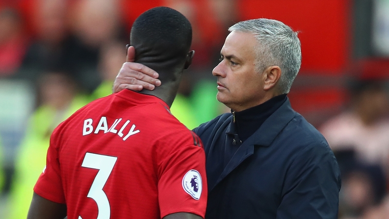 Mourinho substituted Eric Bailly after 19 minutes