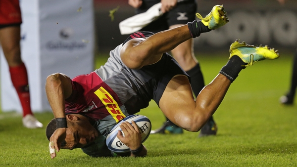 Quins' Joe Marchant scores remarkable try in defeat