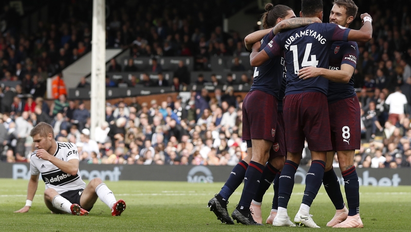 Arsenal ran rampant in the second half