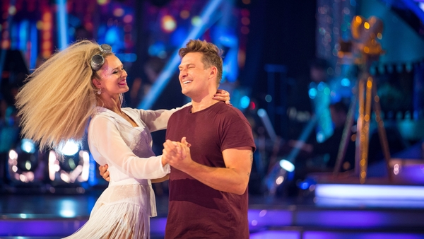 Nadiya Bychkova and Lee Ryan