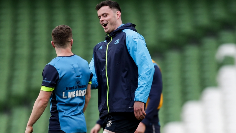 Luke McGrath, left, and James Ryan, right, had different viewpoints for Leinster's sobering home defeat to Wasps three years ago