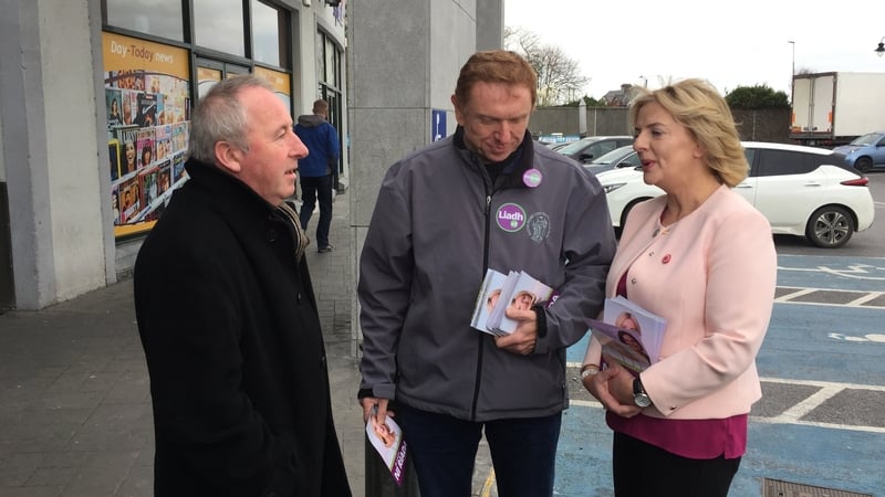 Liadh Ní Riada canvassing in Galway